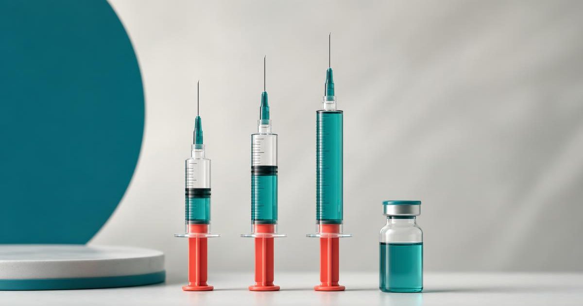 Carbetocin Dose: What the Clinical Data Actually Shows Three syringes filled to increasing levels beside a small vial, showing a dose ladder
