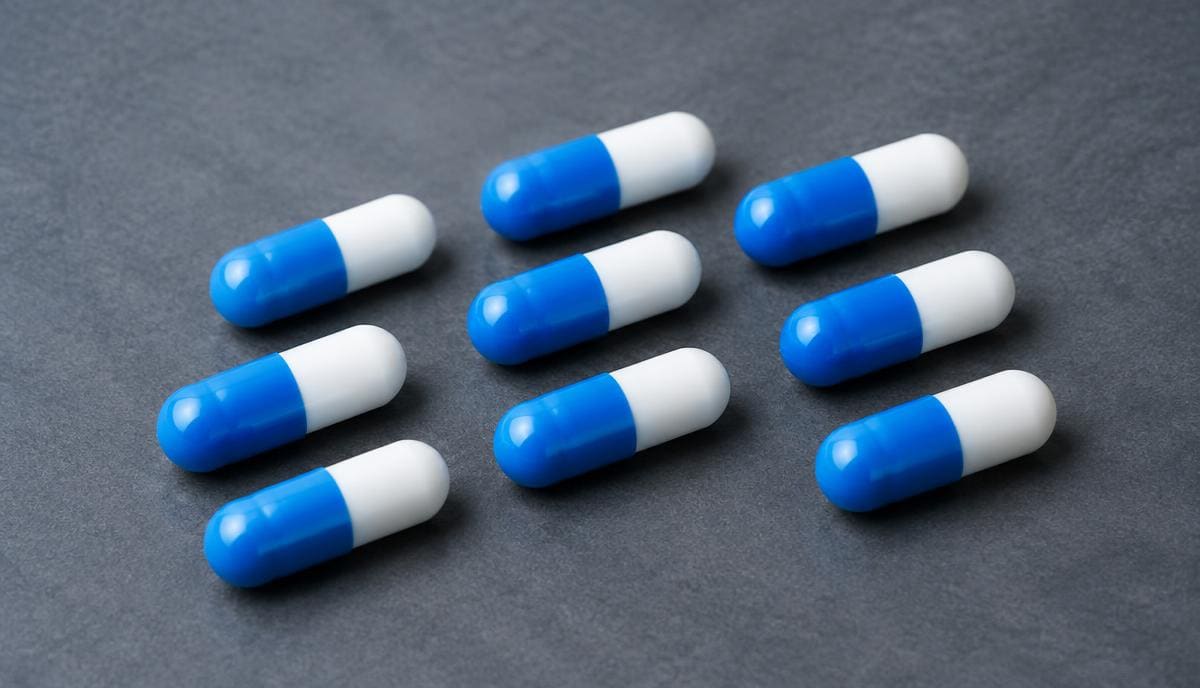 DoseRoutine Atomoxetine Atomoxetine capsules photographed on a matte clinical surface