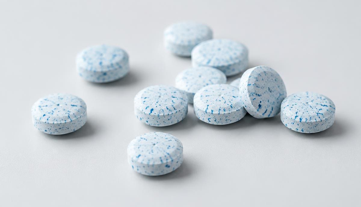 DoseRoutine Dexmethylphenidate Dexmethylphenidate tablets on a matte clinical surface