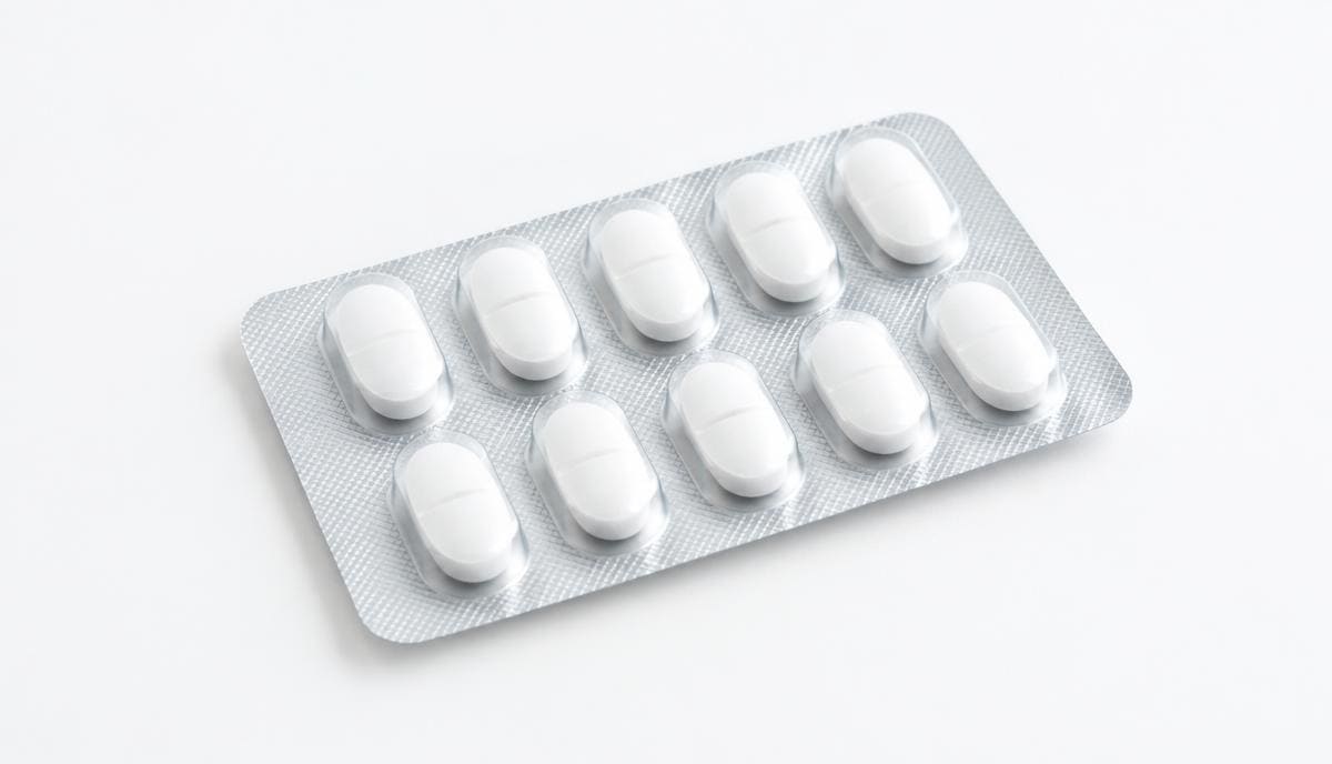DoseRoutine Loratadine Loratadine tablets photographed on a matte clinical surface